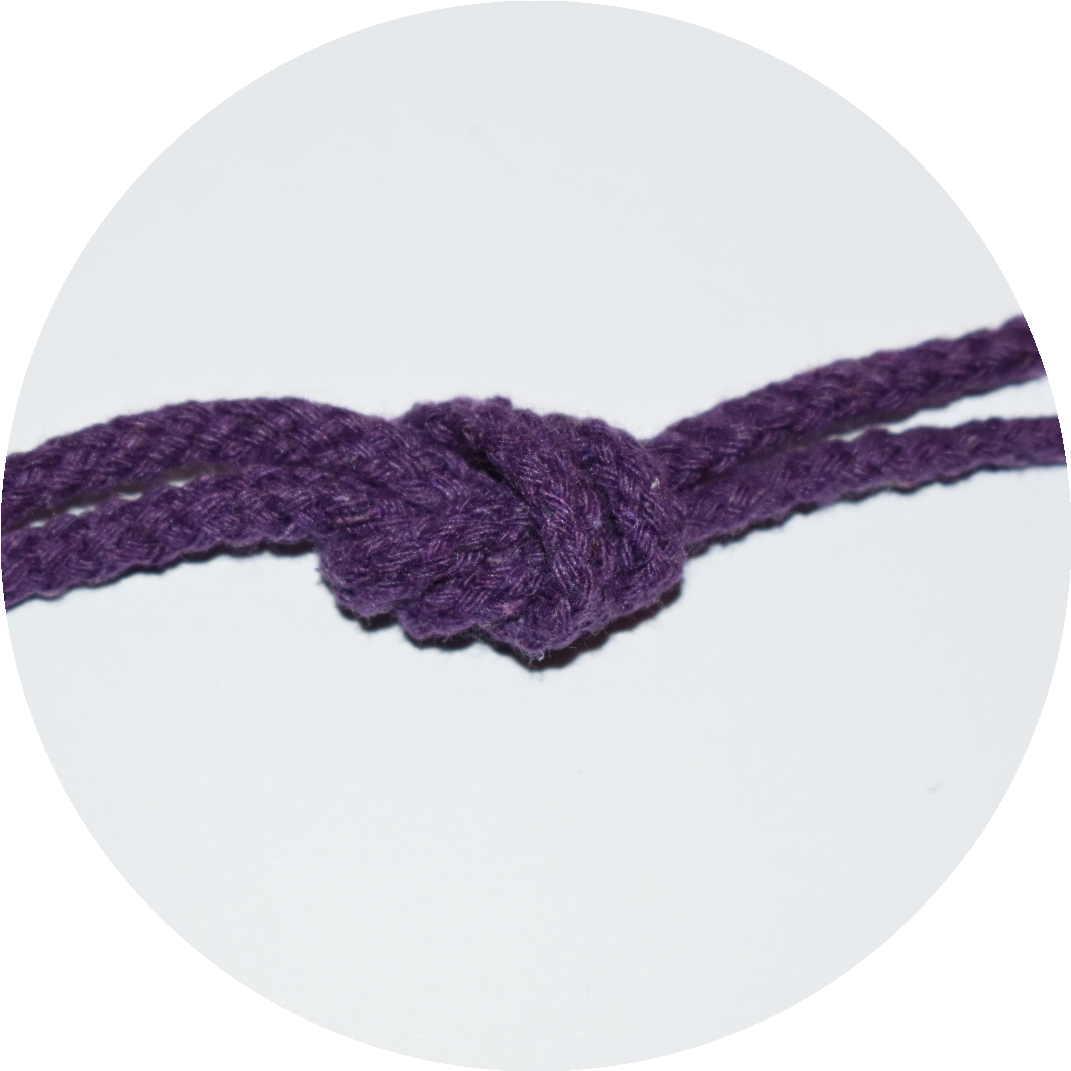Rope 5mm purple - 3 meters