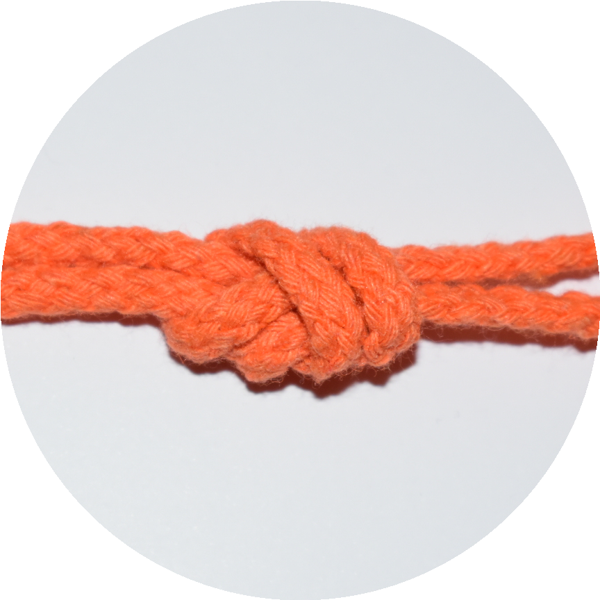 Rope 5mm orange - 3 meters