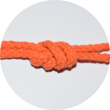Rope 5mm orange - 3 meters