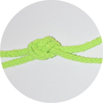 Rope 5mm lime green - 3 meters