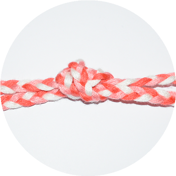 Rope 7mm mix apricot - 3 meters
