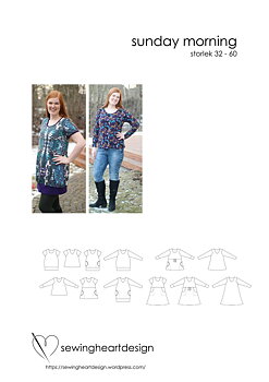 Sunday Morning Tunic/Dress. Size 32-60