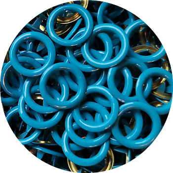 Ring dark turquoise