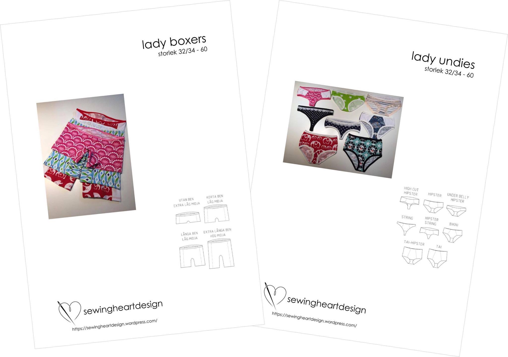 Lady undies/Boxers