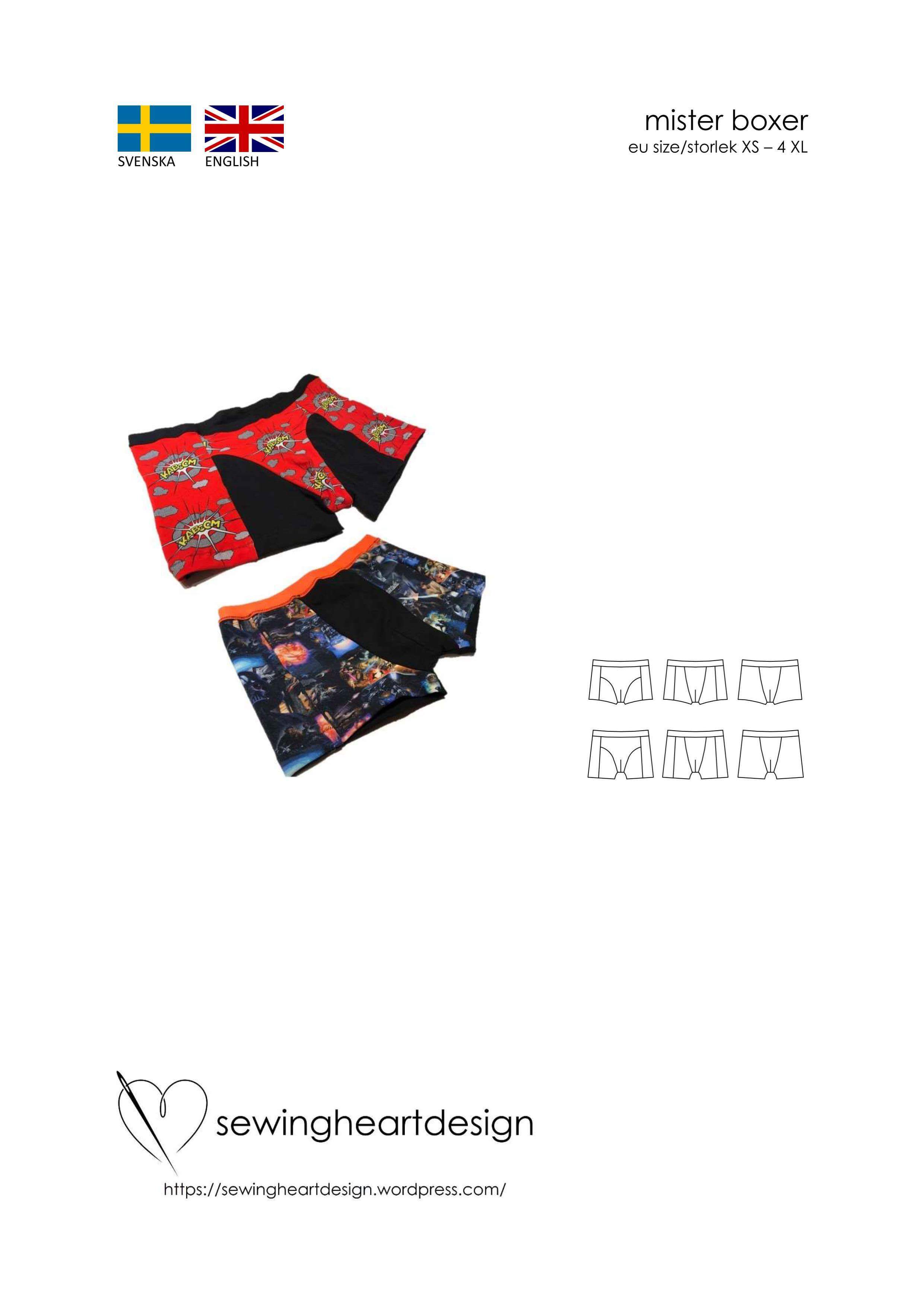 Mister Boxers XS-4XL