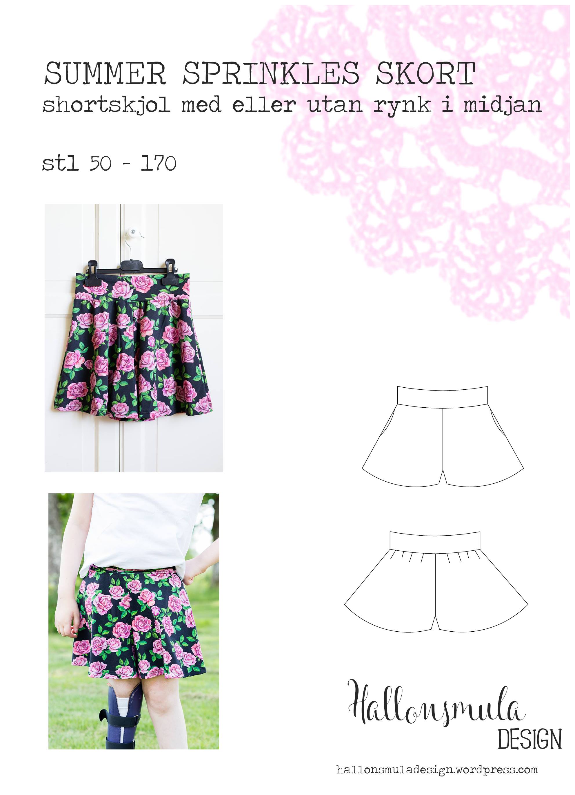 Summer sprinkles skort