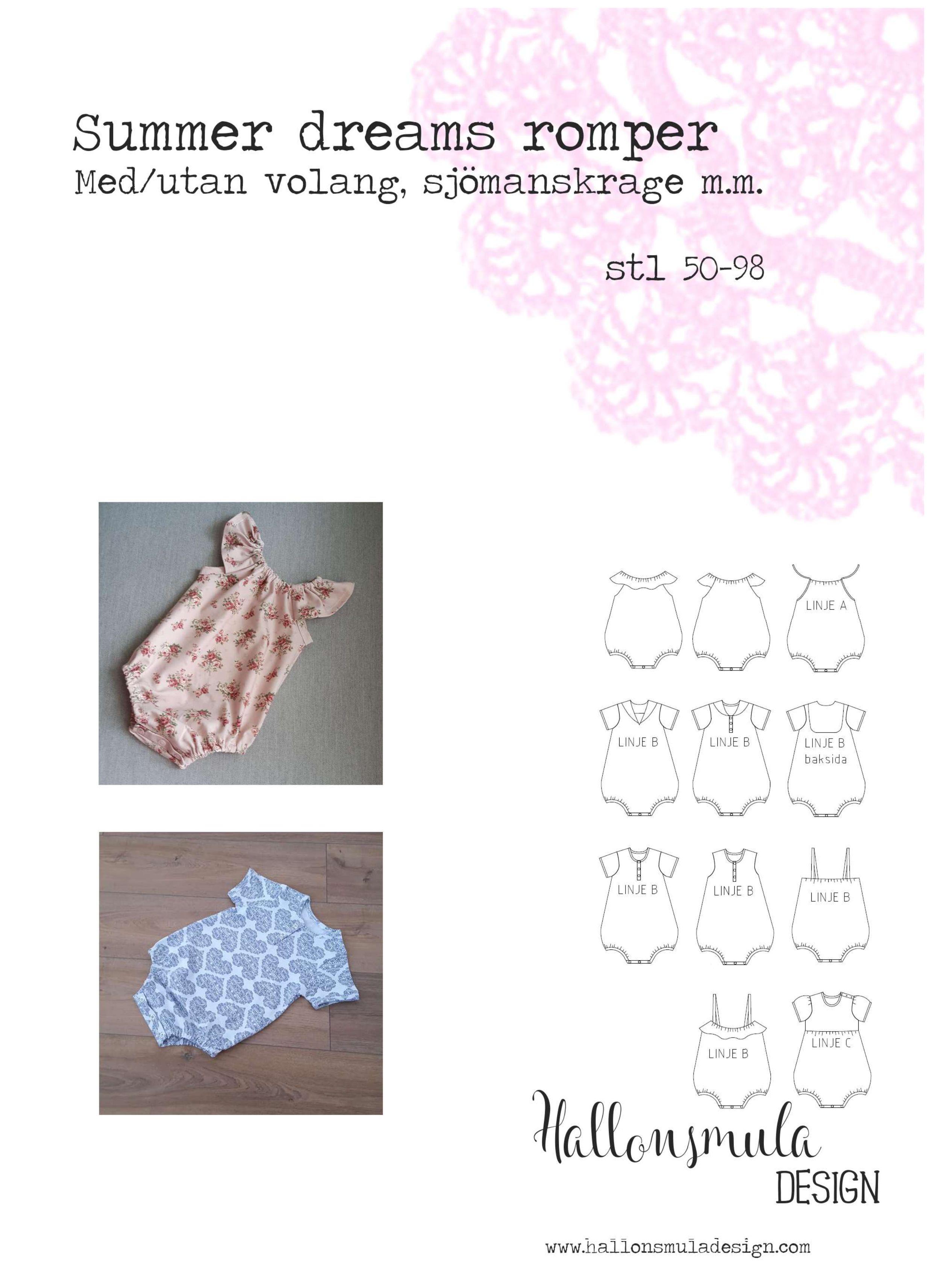 Summer Dreams romper stl 50-98