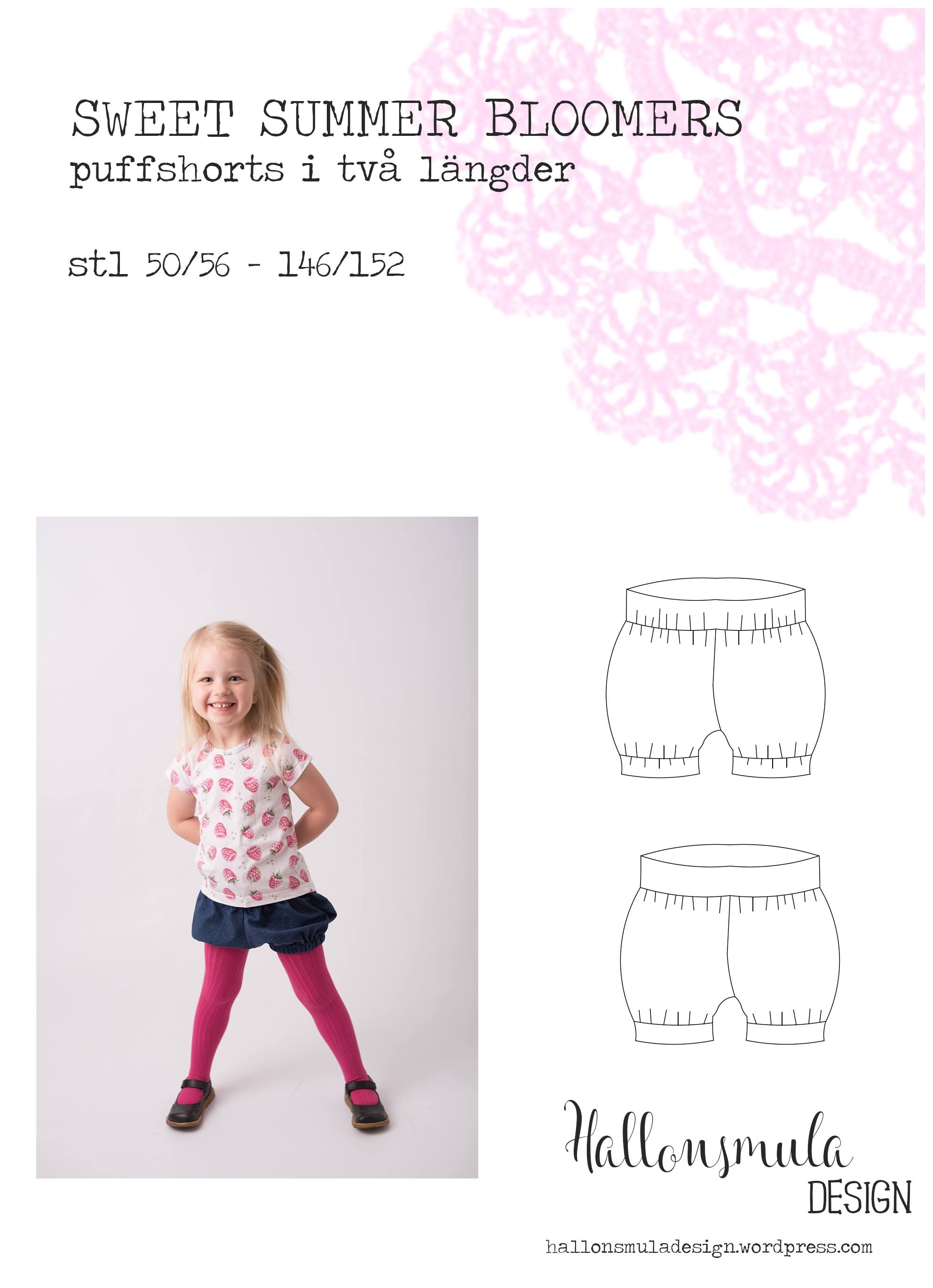 Sweet summer bloomers strl 50/56-146/152