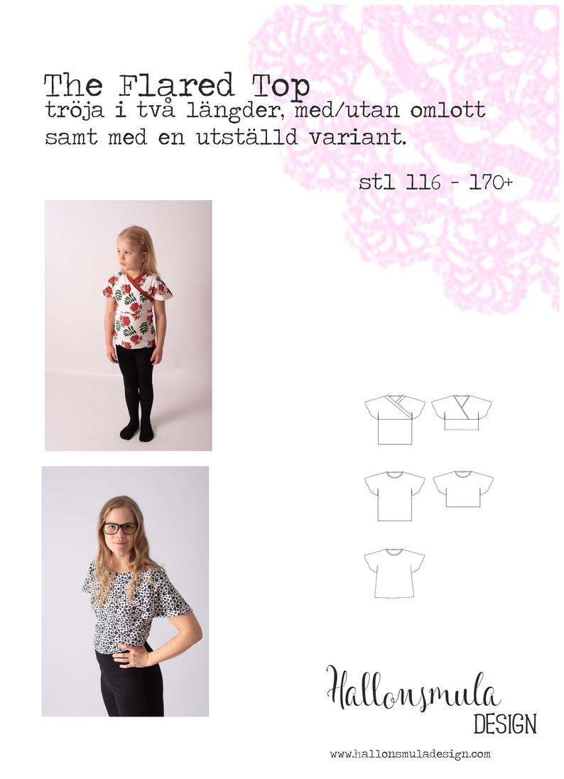 The flared top