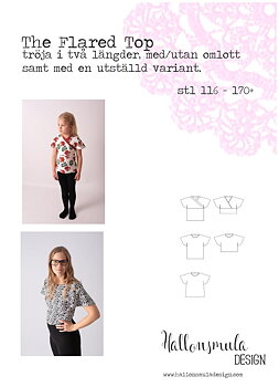 The flared top