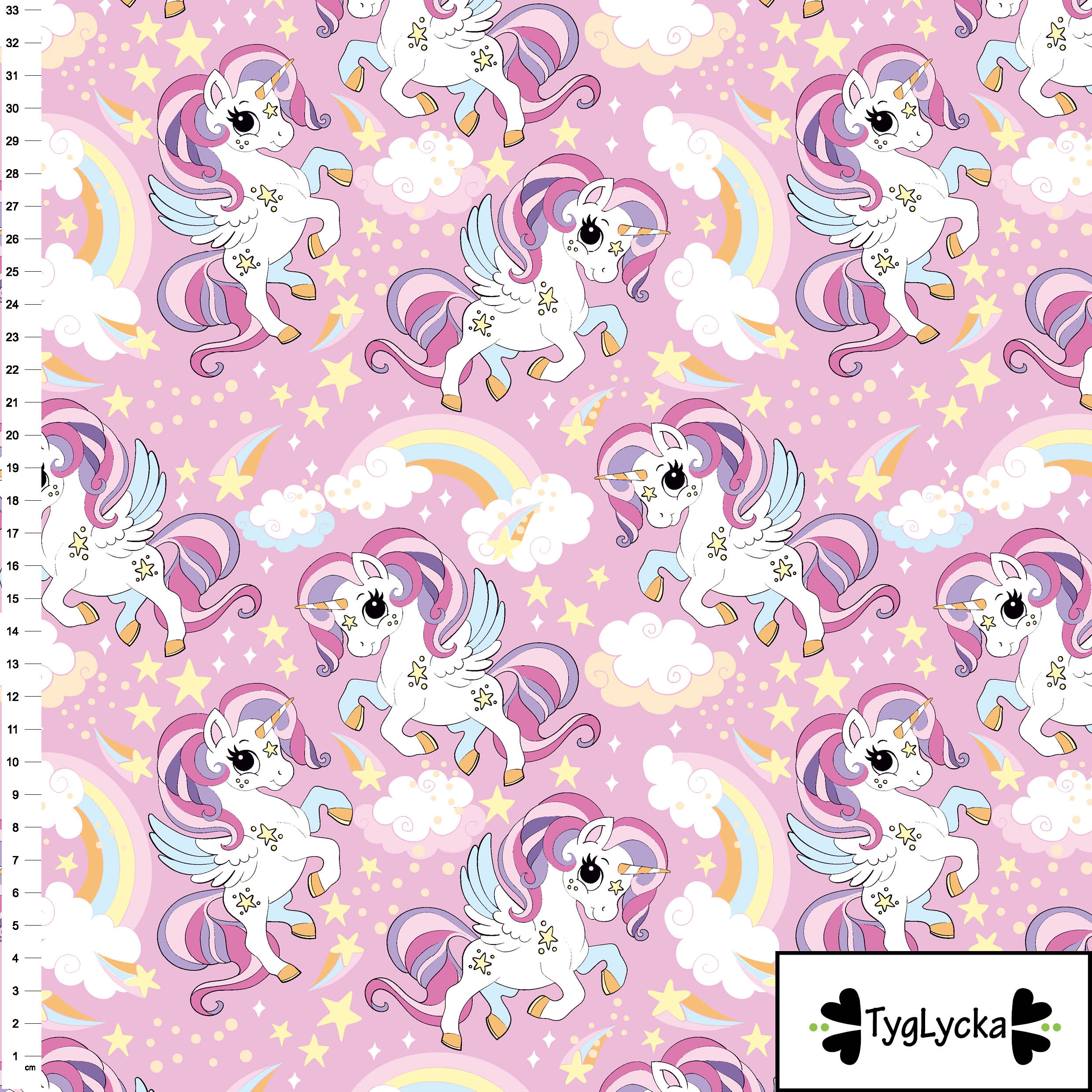 60cm Pink pony