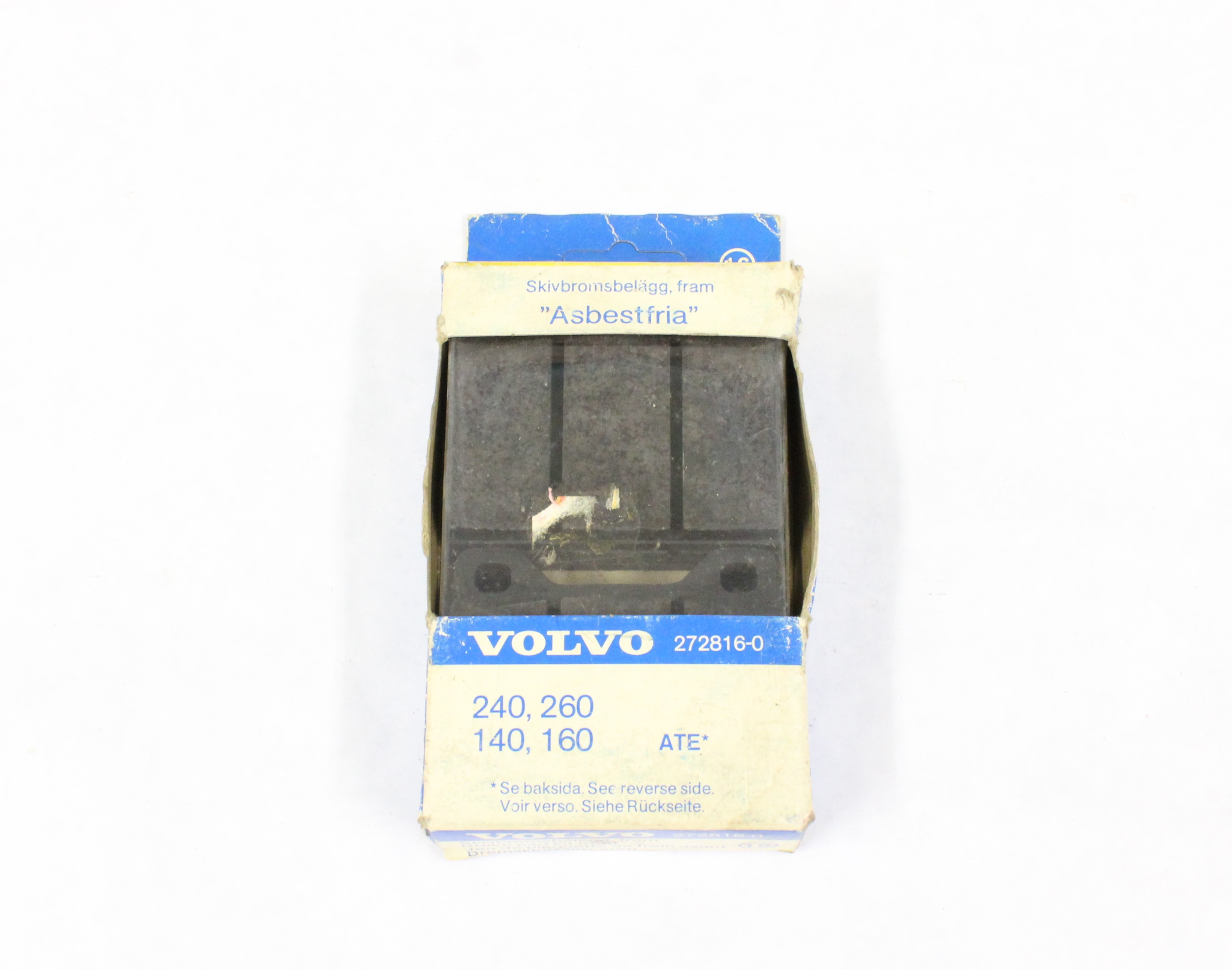 Brake pad set front, 140/160 240-78 ATE