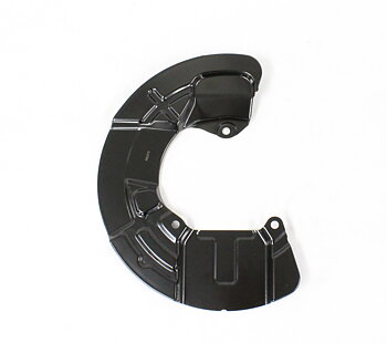 Brake dust shield front left, V70N/S60/S80/XC90