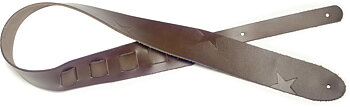 Leath.Strap Pressed Star Dkbrw