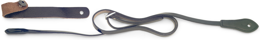 Mandolin Strap Leath Black