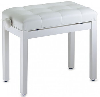 White Bench Mat+Wh Vinyltop
