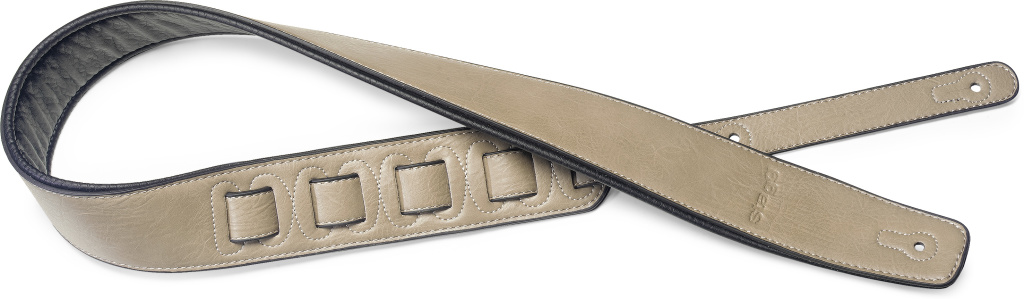 Pad.Leather-Style Strap-Beige
