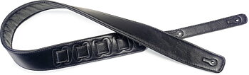 Pad/Leath Styl Strap Large Bk