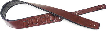 Pad.Leather-Style Strap- Red