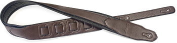 Pad.Leathr-Style Strap-Dk Brwn