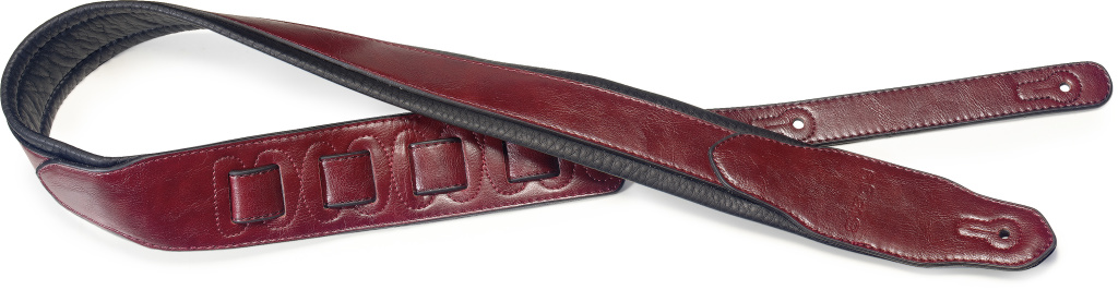 Pad.Leather-Style Strap- Red