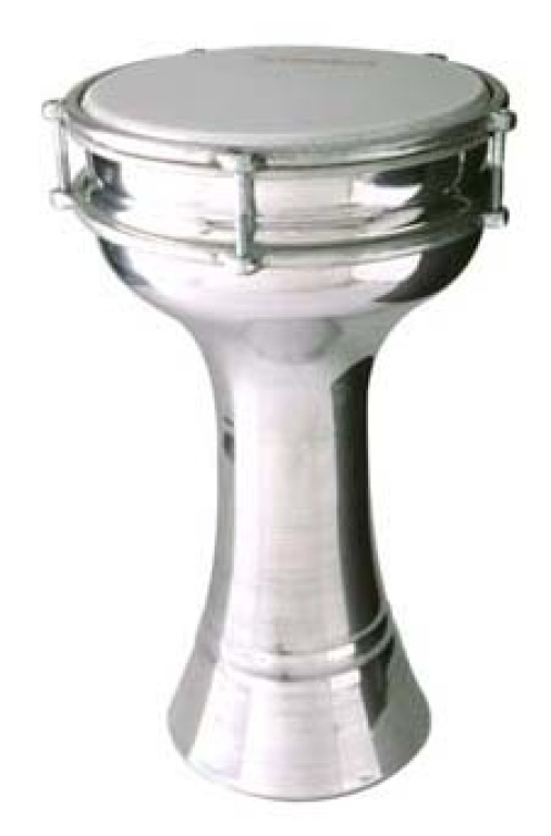 17Cm Plain Aluminium Darbuka