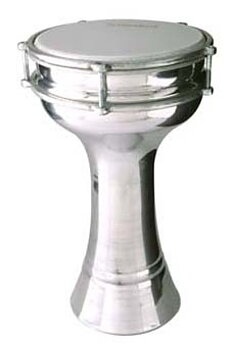17Cm Plain Aluminium Darbuka