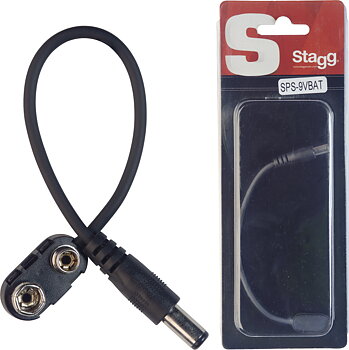 15Cm Dc Powercable Male-Bat.9V