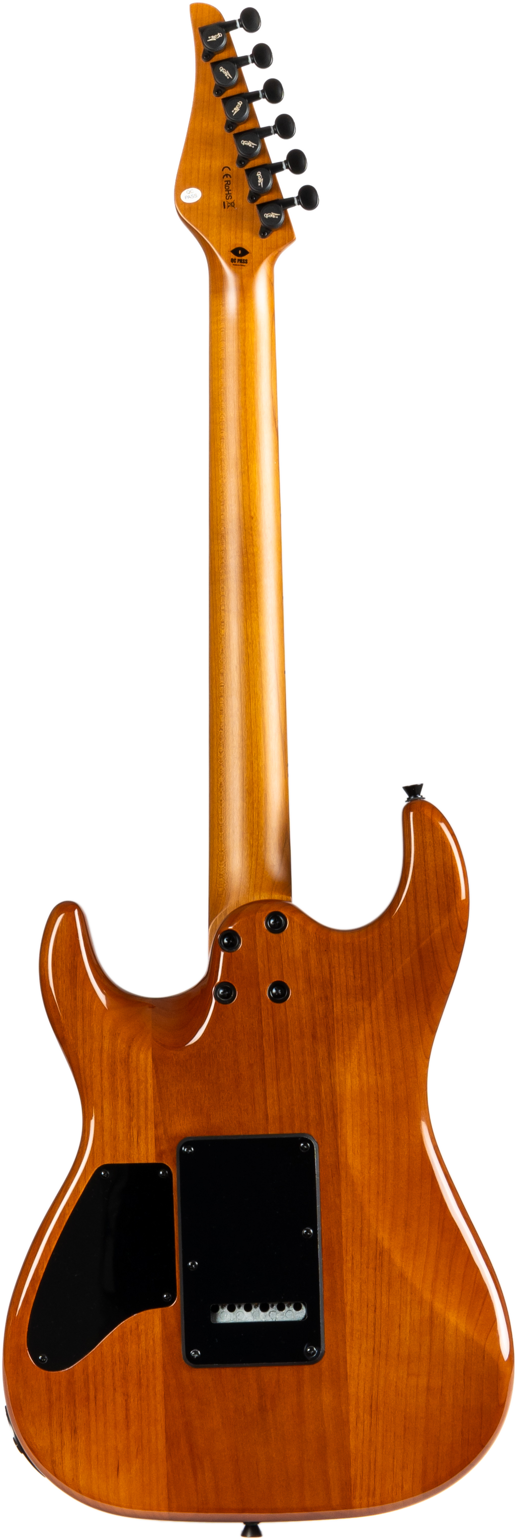 Jet Guitars JS-1000 Vulcano Trans Red - 2