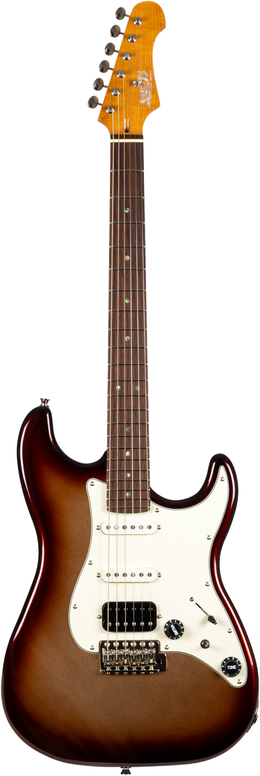 Jet Guitars Elite JS-40 Metallic Burst/inkl gigbag