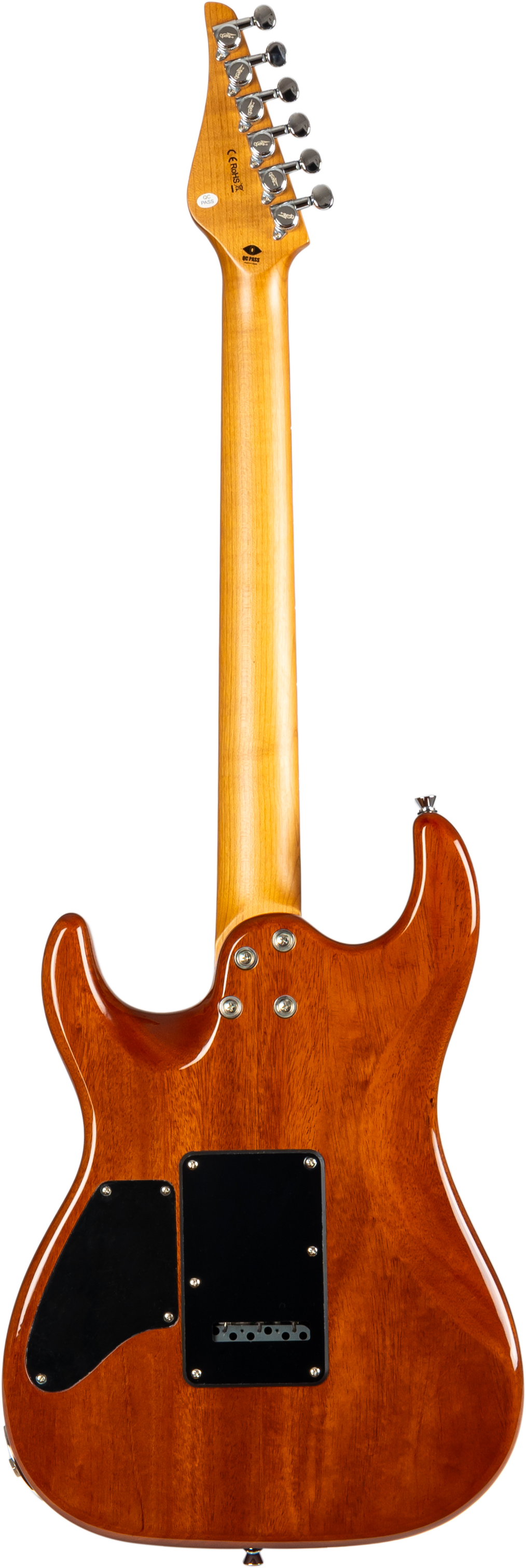 Jet Guitars Elite  JS-45 Fireburst Flame/inkl gigbag - 2
