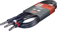 1M/3FT SPLIT MLD ST.PLUG-2PLUG - 2