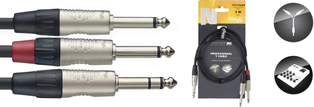 1M/3FT SPLIT ST.PLUG-2PLUG DLX - 2