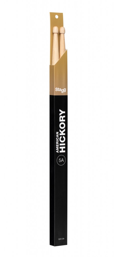 1Pr.Hickory V Sticks-Wood /5A