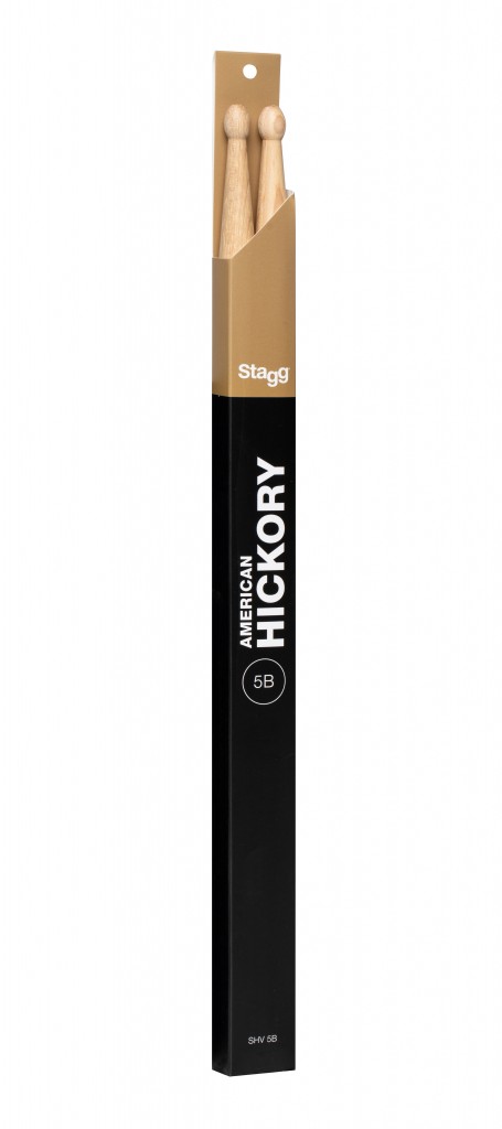 1Pr.Hickory V Sticks-Wood /5B