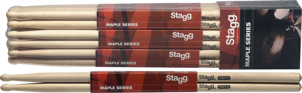 1Pr.Maple Sticks-Wood Tip/7A