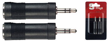 2 St.F Jck/St. M Mini Jck Adap