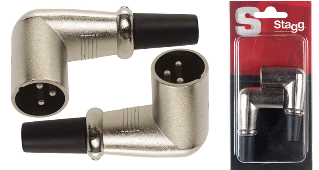 2 X Male Xlr Hook Plug(3Pins) - 2