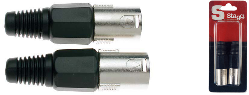 2 Xlr Male Pro Plug-Ni Plted - 2