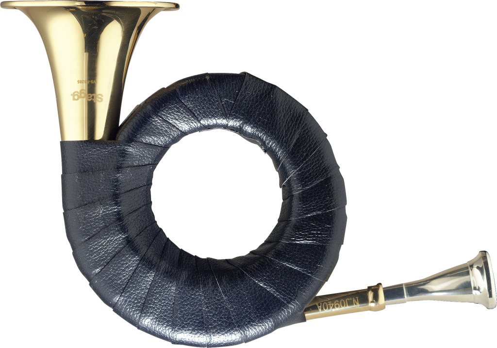 Bb Mini Hunting Horn+Bag