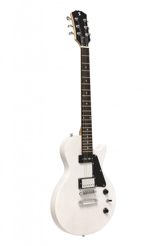 L Serie Guitar HB/P90 White