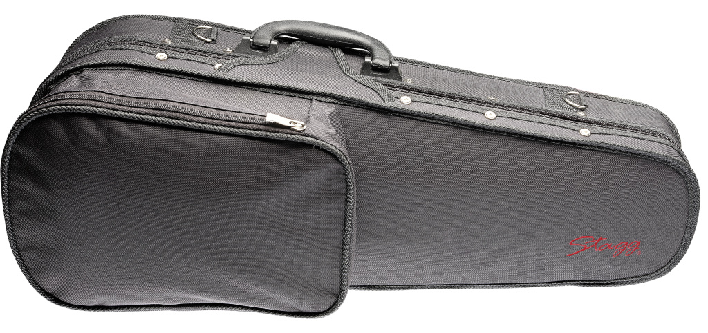 21"Soprano Ukulele Softcase-Bk - 2