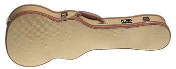 27"Gold Tweed Tenor Ukule.Case