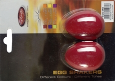 2Pc Egg Shakers/ 3/4Oz/Red