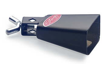 3-1/2" Cowbell,Black+Screw