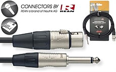 3M/10FT MIKE CBL XLRf-PLUG DLX