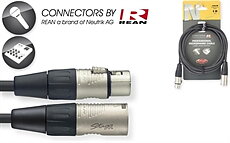 3M/10FT MIKE CBL XLRf-XLRm DLX