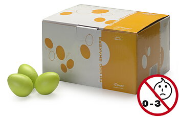 50Pcs Egg Shaker,Green,Mat