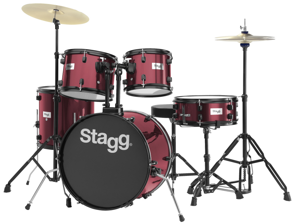 5Pc Drset.20"+Hw/Cym/Throne-Wr