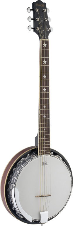 6-Str Banjo-30 Hooks-Metal Pot